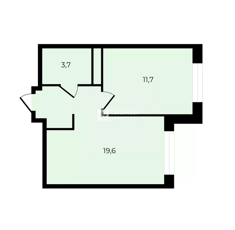 1-к кв. Москва ул. Корнейчука, 27 (35.0 м) - Фото 2