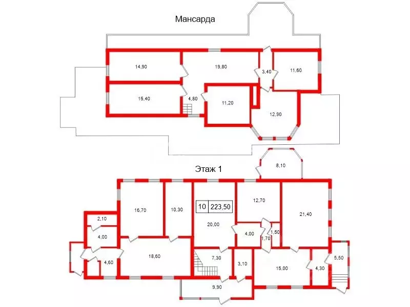 Дом в Ленинградская область, Выборгский район, Первомайское с/пос, ... - Фото 2