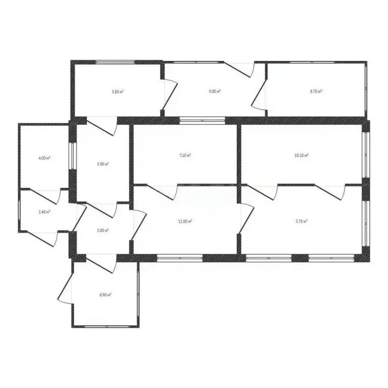 Дом в Брянская область, Брасовский район, Локоть рп ул. Ленинская (61 ... - Фото 1