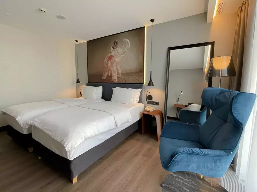Комната Калининградская область, Калининград пл. Победы, 10 (29.0 м) - Фото 1