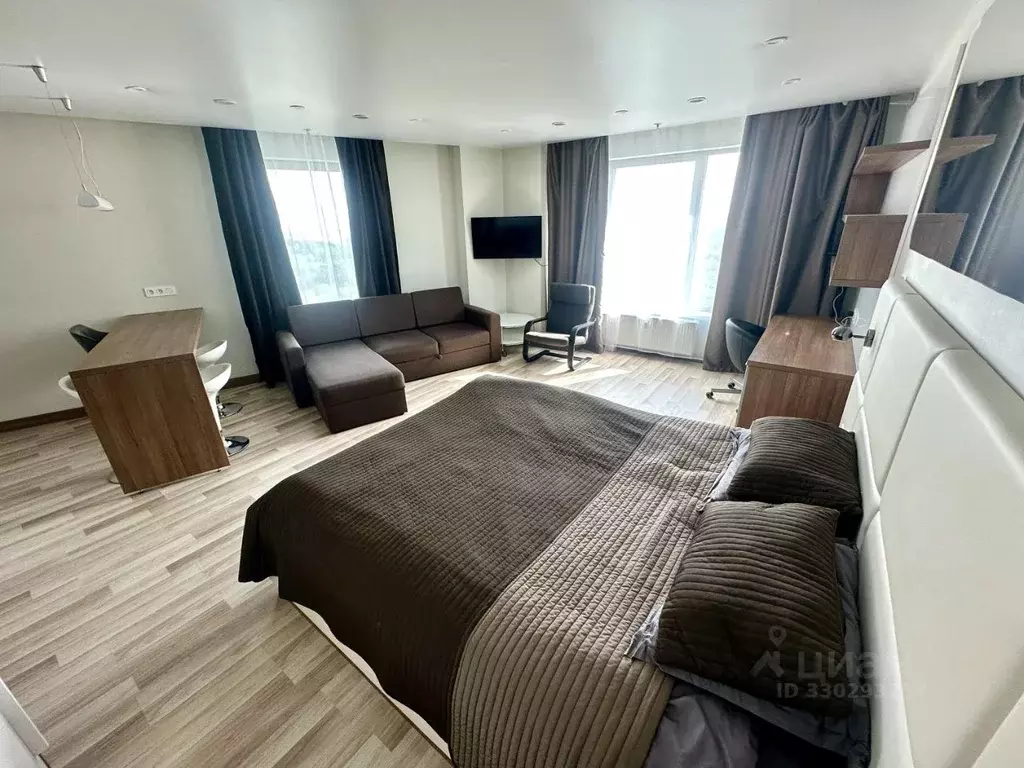 Студия Москва Митинская ул., 16 (42.0 м) - Фото 1