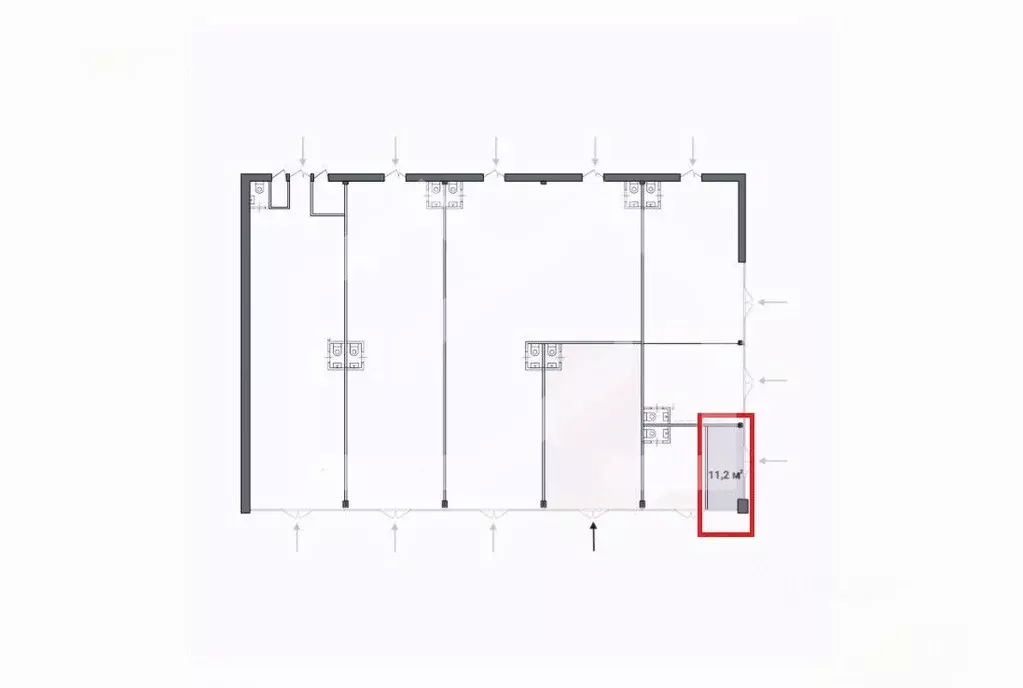 Помещение свободного назначения в Москва Тушинская ул., 24С15 (11 м) - Фото 2