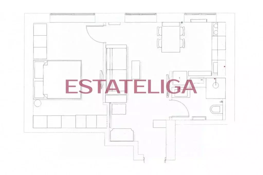 2-к кв. Москва ул. 1812 года, 8К2 (40.0 м) - Фото 1