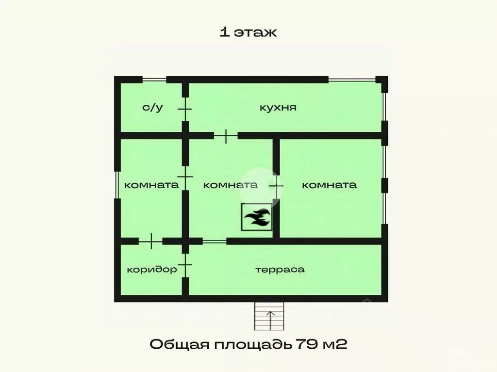 Дом в Ленинградская область, Волховский район, Вындиноостровское ... - Фото 1
