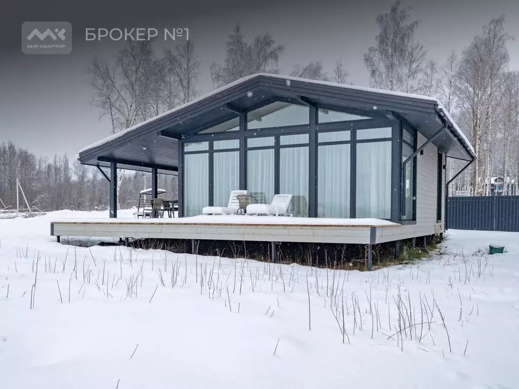 Дом в Ленинградская область, Выборгский район, Полянское с/пос, пос. ... - Фото 2