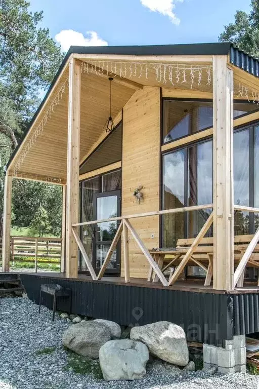 Дом в Карачаево-Черкесия, Зеленчукский район, с. Архыз  (45 м) - Фото 2