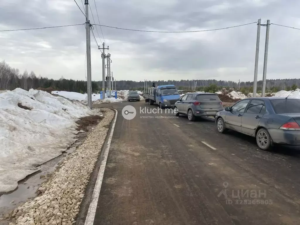 Участок в Татарстан, Казань Кадышево жилмассив, ул. Татарстан (10.0 ... - Фото 1
