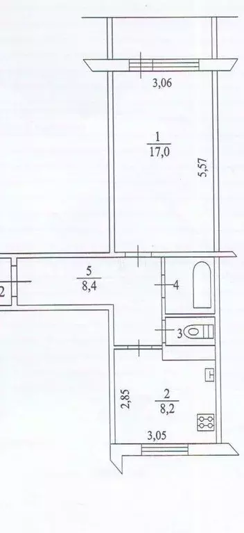 1-к кв. Ленинградская область, Гатчина ул. Изотова, 12к1 (37.5 м) - Фото 1