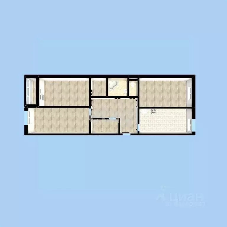 Офис в Ульяновская область, Ульяновск ул. Радищева, 82 (96 м) - Фото 1