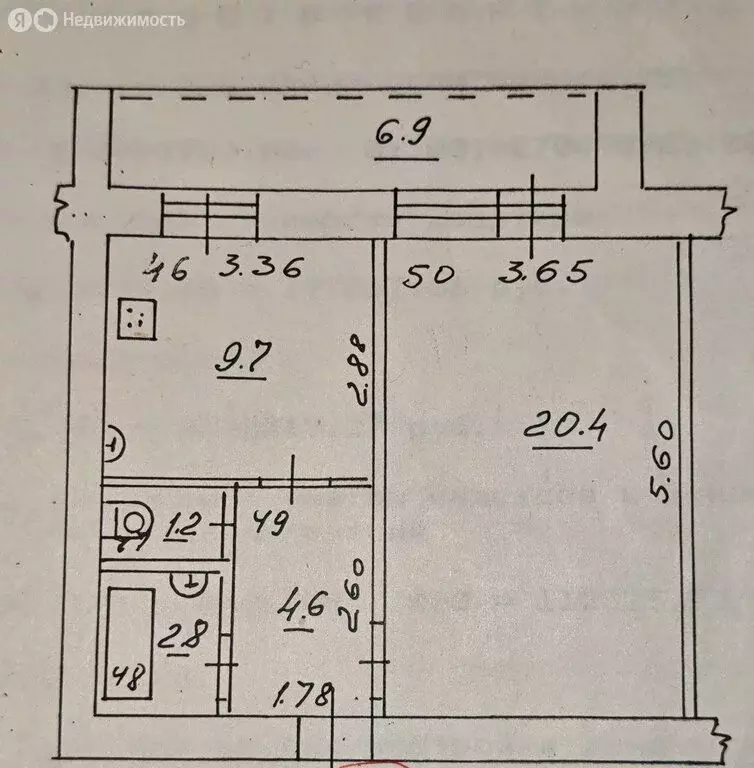 1-комнатная квартира: Самара, Республиканская улица, 62 (43 м) - Фото 1
