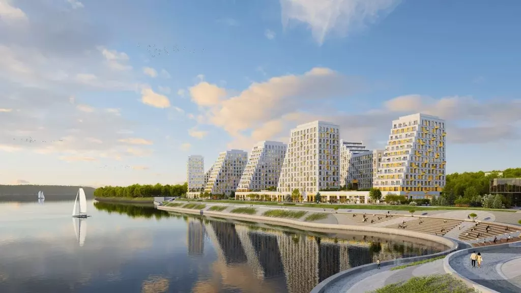 1-к кв. Нижегородская область, Нижний Новгород Глоракс Премиум Гребной ... - Фото 1