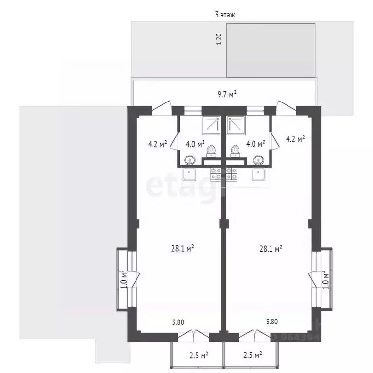 Дом в Алтайский край, Барнаул ул. Шумакова, 57 (262 м) - Фото 1