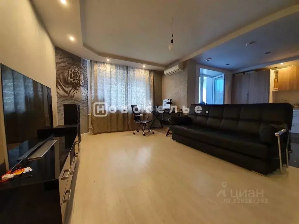 Студия Рязанская область, Рязань Кальная ул., 75 (40.0 м) - Фото 2