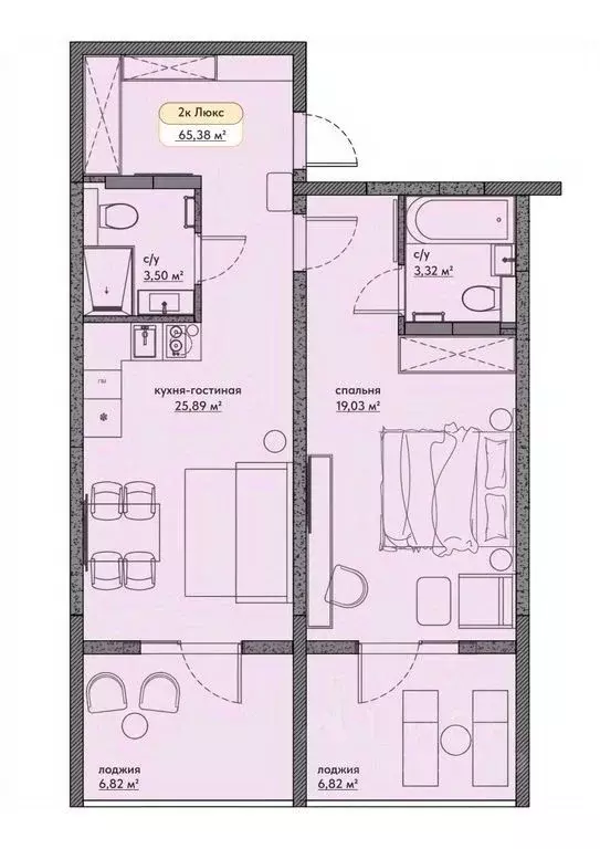Студия Крым, Евпатория ул. Симферопольская, 1Ж (65.38 м) - Фото 0