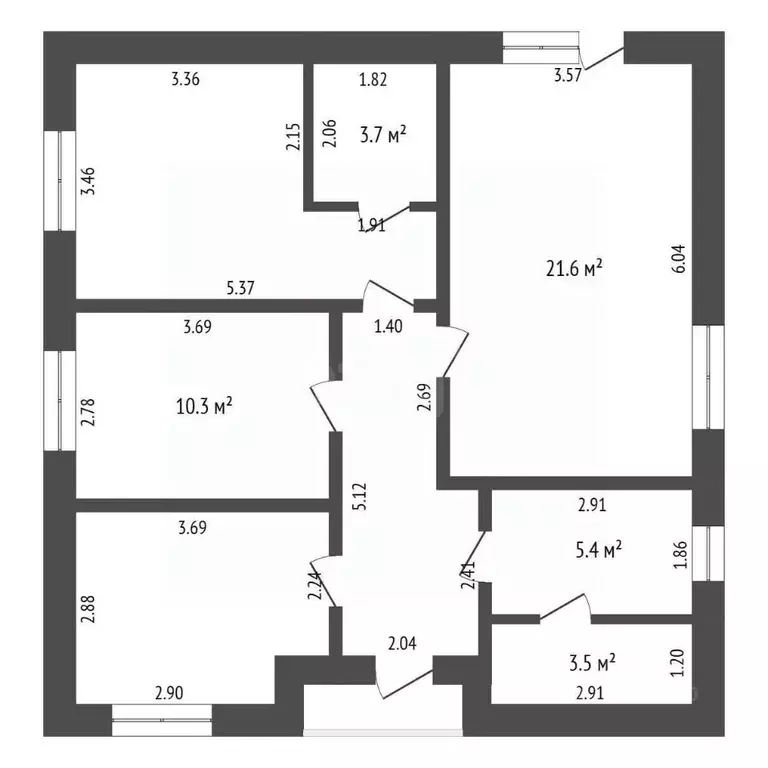 Дом в Тюменская область, Тюменский муниципальный округ, д. Падерина ... - Фото 2