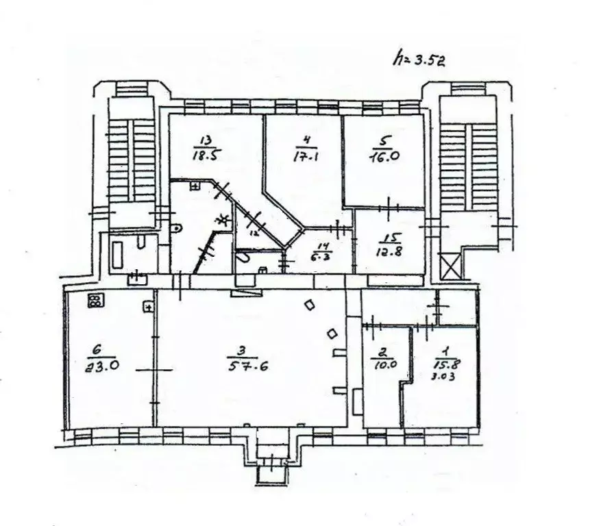 Офис в Санкт-Петербург Суворовский просп., 42 (205 м) - Фото 1