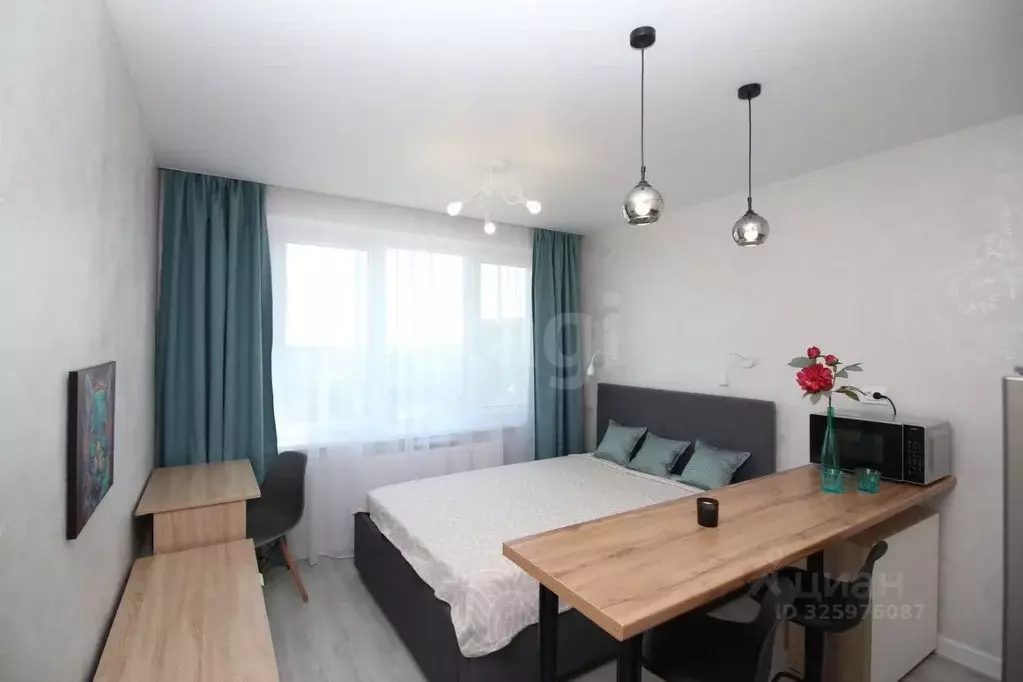 Студия Тюменская область, Тюмень ул. Лесопарковая, 1к2 (20.0 м) - Фото 1