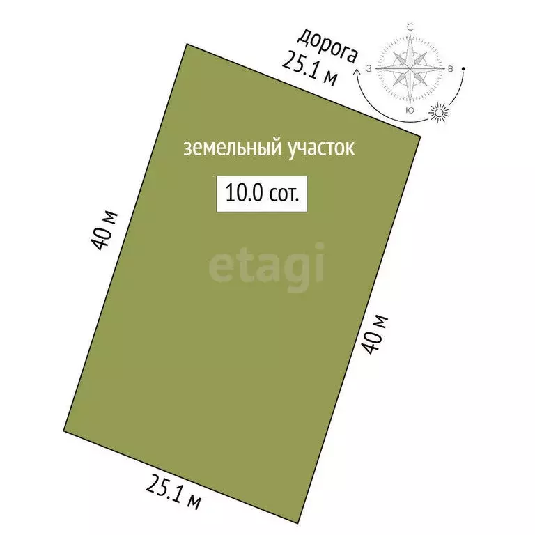 Участок в Ярославская область, Тутаевский муниципальный округ, деревня ... - Фото 1