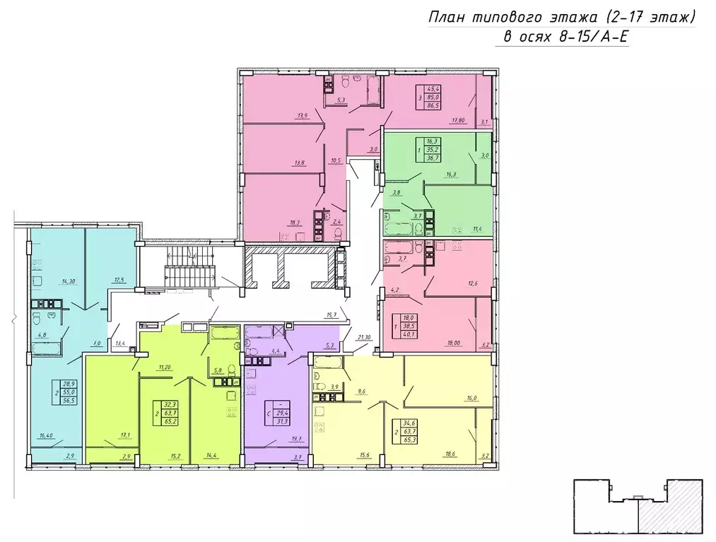 3-к кв. Ивановская область, Иваново Видный мкр,  (86.5 м) - Фото 2