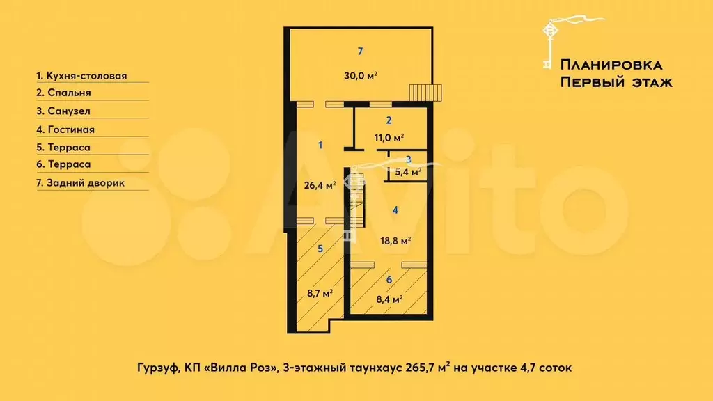 Таунхаус 265,7 м на участке 4,7 сот. - Фото 0