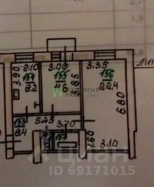 2-к кв. Орловская область, Орел ул. Салтыкова-Щедрина, 36 (54.6 м) - Фото 2