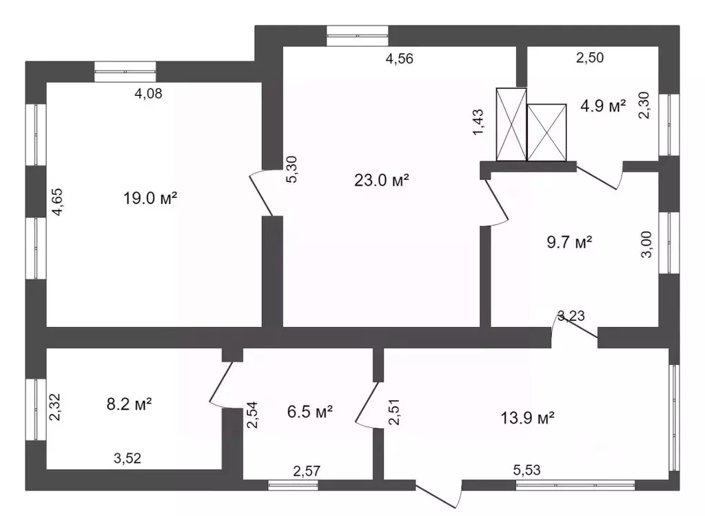 Дом в Калужская область, Дзержинский район, Полотняный Завод городское ... - Фото 2