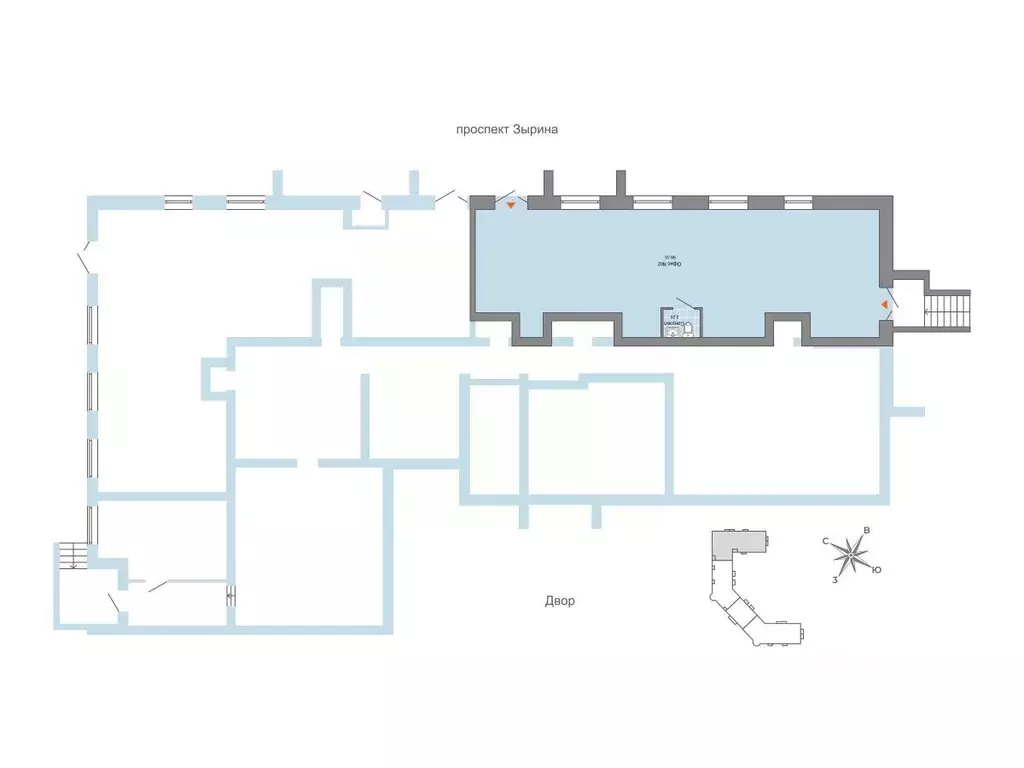 Помещение свободного назначения в Ульяновская область, Ульяновск ... - Фото 2