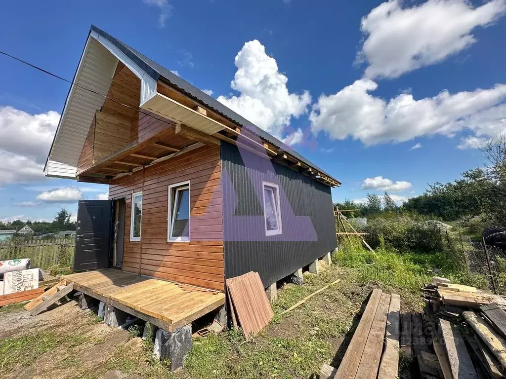 Дом в Алтайский край, Первомайский район, Домостроитель СНТ 14-я линия ... - Фото 1