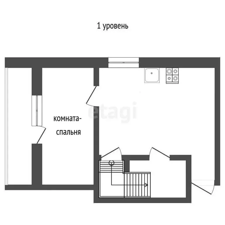 2-комнатная квартира: Ялта, Екатерининская улица, 5 (59.5 м) - Фото 1
