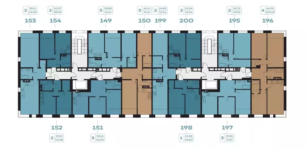 3-к кв. Иркутская область, Иркутск наб. Верхняя, 131 (62.61 м) - Фото 1