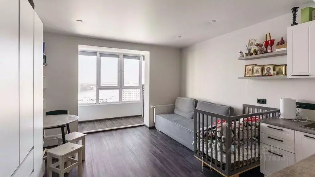 Студия Тюменская область, Тюменский муниципальный округ, д. Патрушева ... - Фото 1