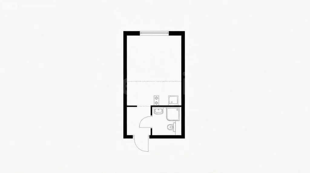 1к в -комнатной квартире (18 м) - Фото 1
