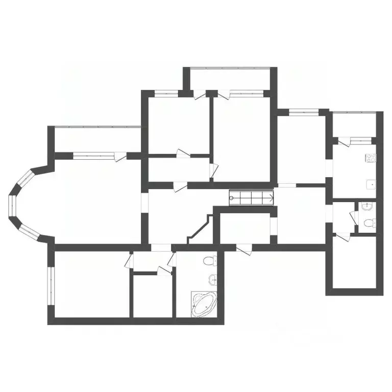 5-к кв. Тюменская область, Тюмень Новосибирская ул., 50 (239.0 м) - Фото 2