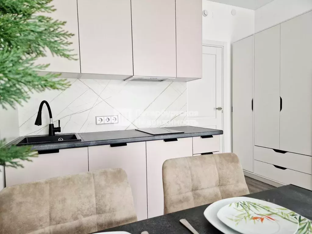 Студия Санкт-Петербург Кубинская ул., 76к1 (24.1 м) - Фото 1