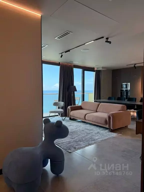 3-к кв. Краснодарский край, Сочи Центральный мкр,  (90.0 м) - Фото 1