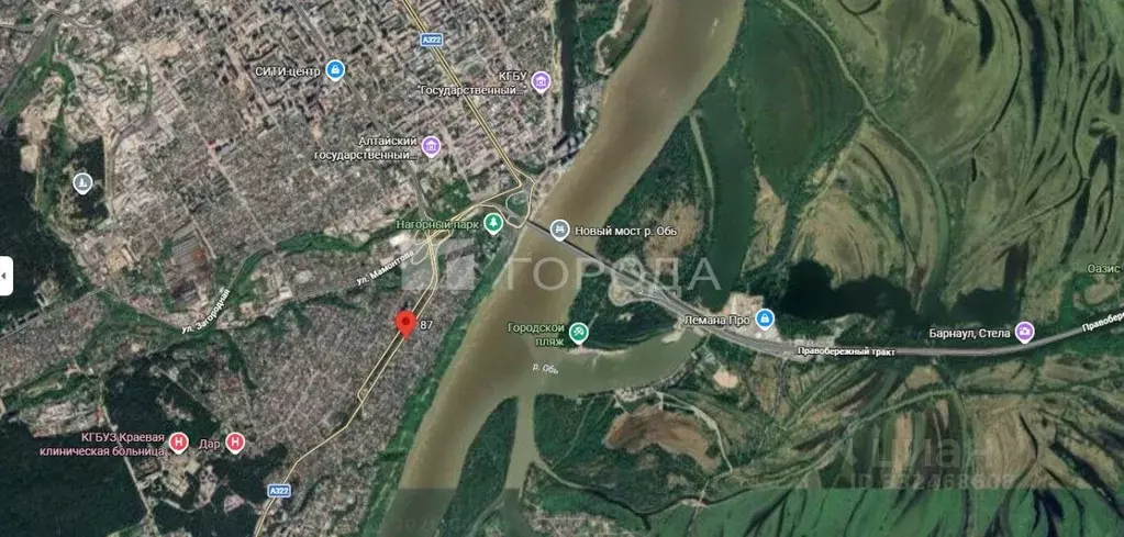 Участок в Алтайский край, Барнаул ул. Аванесова (11.4 сот.) - Фото 1