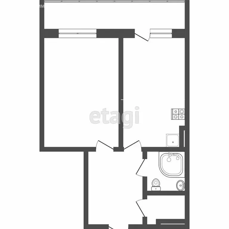 1-комнатная квартира: Саранск, Севастопольская улица, 11 (40.4 м) - Фото 1