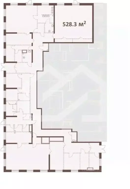 Помещение свободного назначения в Москва Эра жилой комплекс, 1 (528 м) - Фото 2