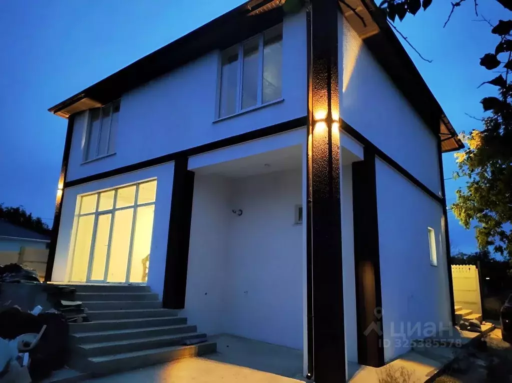 Дом в Крым, Симферопольский район, Трудовское с/пос, пос. Айкаван, ... - Фото 1