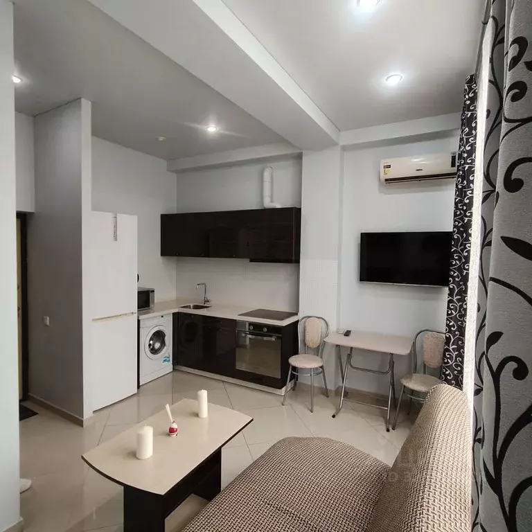 Студия Краснодарский край, Сочи Мамайка мкр, ул. Анапская, 19 (19.6 м) - Фото 1