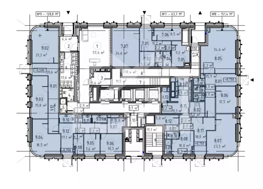 Помещение свободного назначения в Москва Павелецкая Сити жилой ... - Фото 2