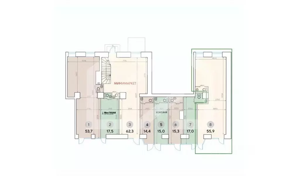 Помещение свободного назначения в Москва Ленинградский просп., 33К3 ... - Фото 2