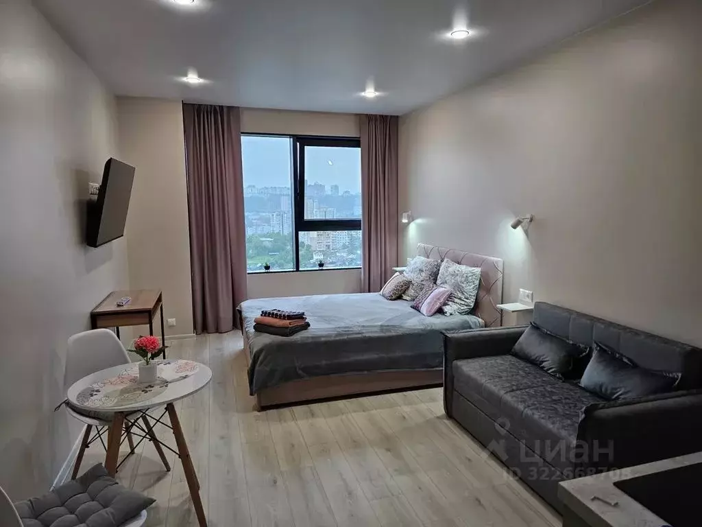 Студия Приморский край, Владивосток Стрелковая ул., 18к2 (28.0 м) - Фото 1