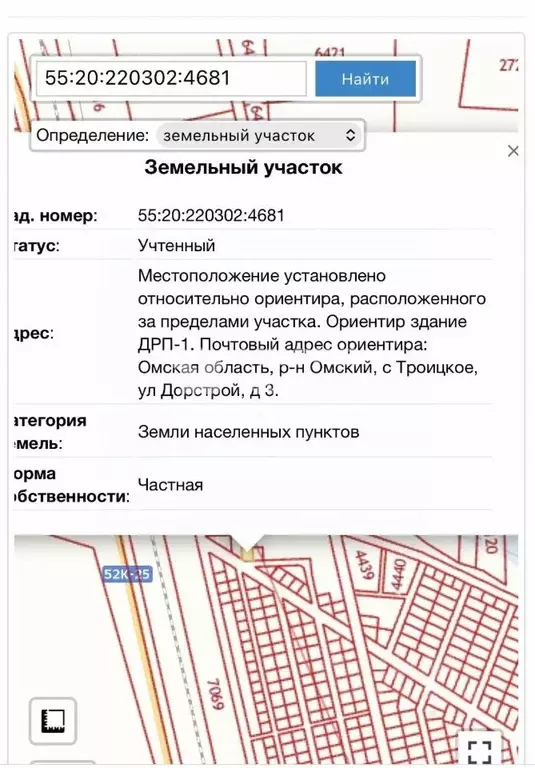 Участок в Омская область, Омский район муниципальный округ, с. ... - Фото 1