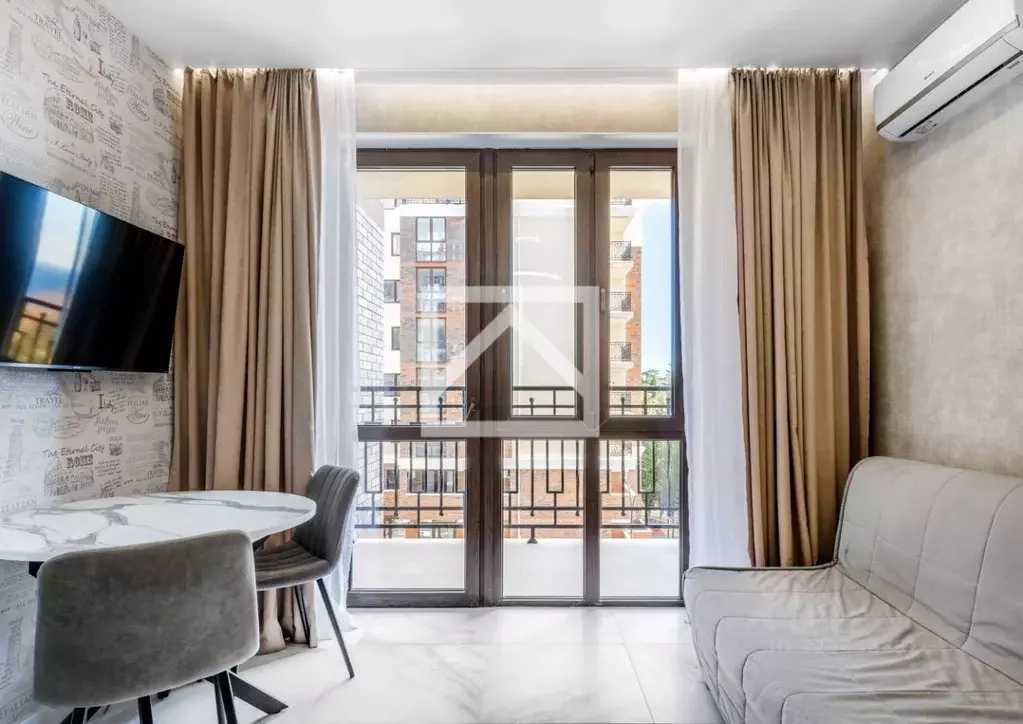 1-к кв. Крым, Ялта муниципальный округ, Восход пгт ул. Авроры, 77 ... - Фото 1