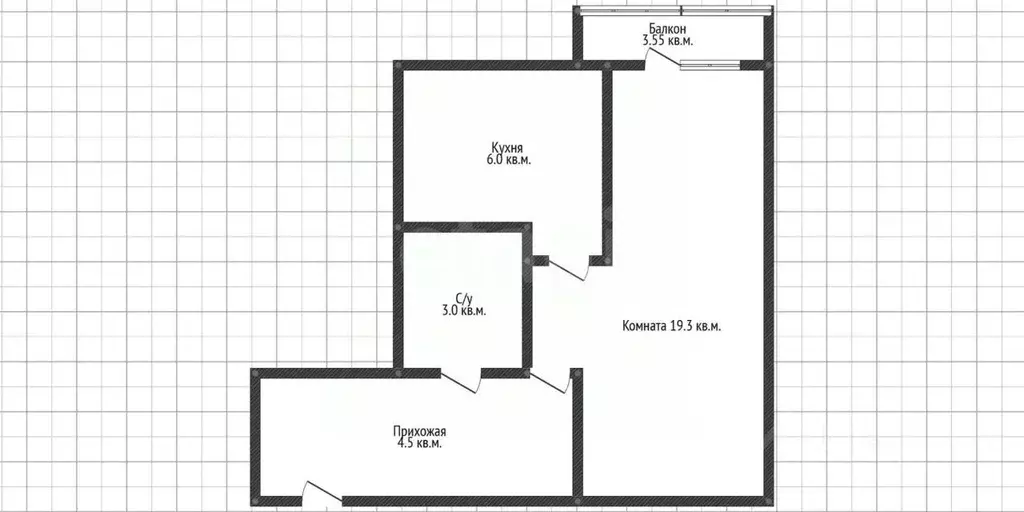 1-к кв. Краснодарский край, Краснодар Станкостроительная ул., 10 (32.8 ... - Фото 1