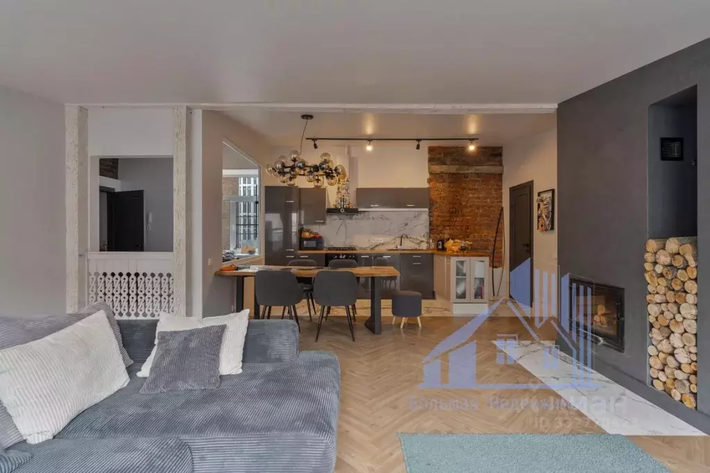 3-к кв. Санкт-Петербург ул. Куйбышева, 14 (116.0 м) - Фото 1