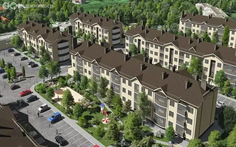 Квартира-студия: посёлок Знаменский, Первомайская улица, 4Ак3 (28.9 м) - Фото 1