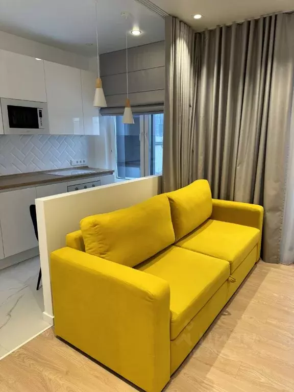 Студия Московская область, Одинцово ул. Маршала Бирюзова, 7к3 (23.7 м) - Фото 2