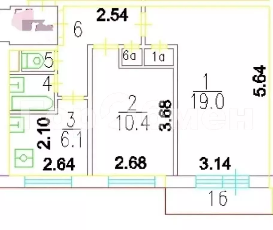 Продается 2-комнатная квартира - Фото 1